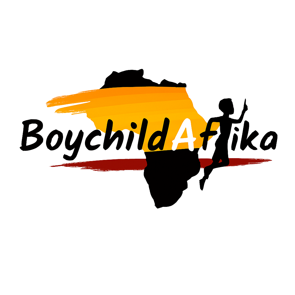 An image of a logo of BoyChildAfrika